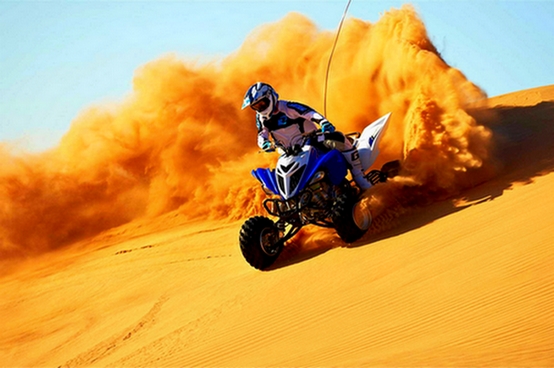 Excursion de moto quad en el desierto de Merzouga
