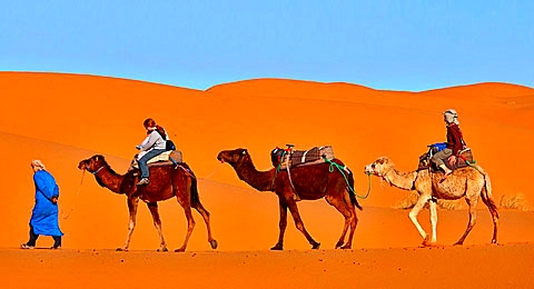 tour de 4 dias de Marrakech ao deserto de Merzouga