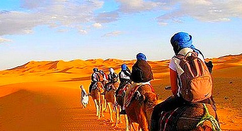 Ruta de 4 dias desde Marrakech a Fez via el desierto