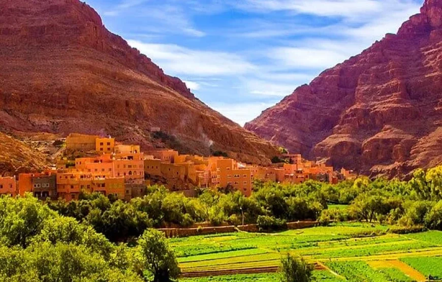Voyage de 6 jours de Marrakech vers le sud et désert