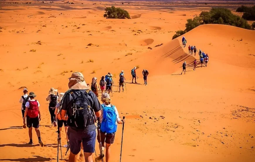 Randonnée / trek de 5 jours dans le désert du Sahara (Maroc)