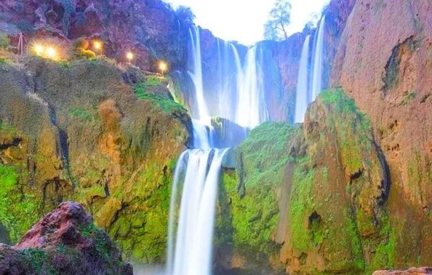 Excursion de 1 jour de Marrakech a cascades d&rsquo;Ouzoud