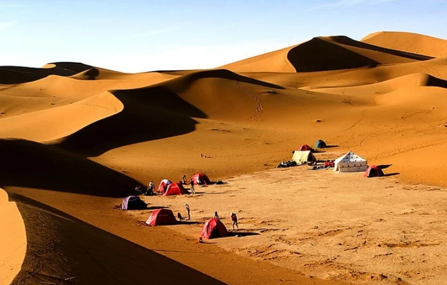 Randonnée / trek de 5 jours dans le désert du Sahara (Maroc)