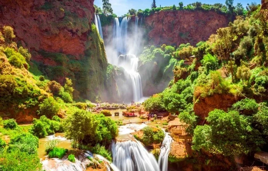 Excursion de 1 jour de Marrakech a cascades d&rsquo;Ouzoud