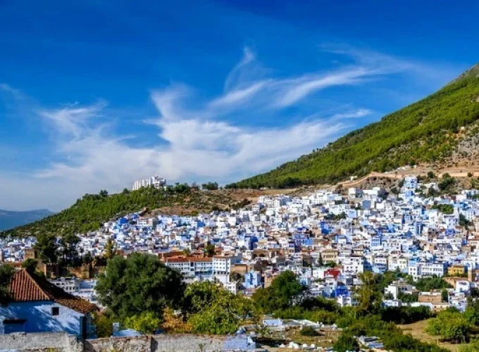 from fes to chefchaouen blue city