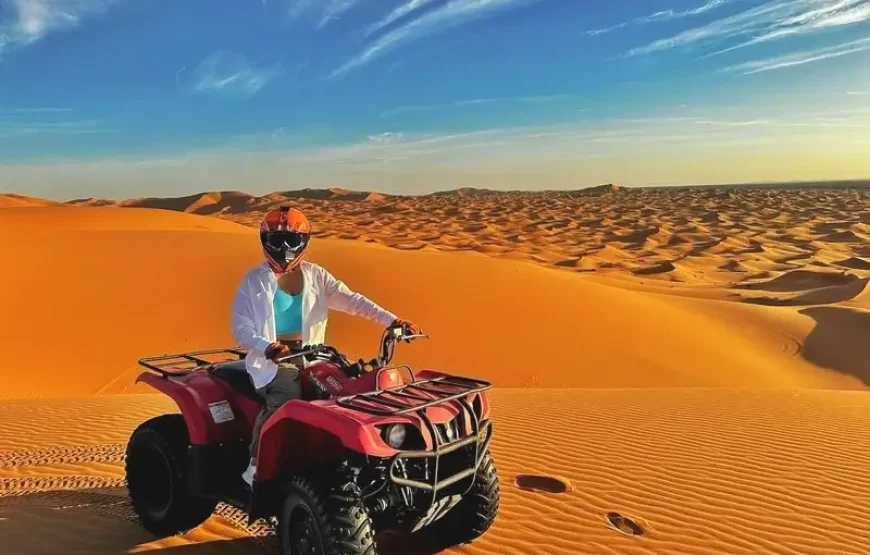 Excursión de 3 días por Merzouga en camellos, 4×4 y quad