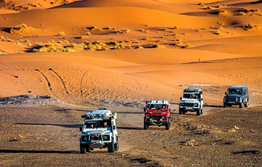 Alquila un 4×4 y conduce por el desierto de Merzouga