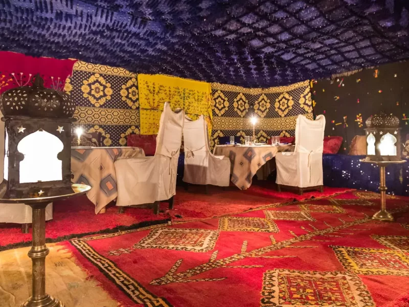 Standard Morocco desert camp